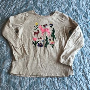 Hanna Anderson like new forest tee
